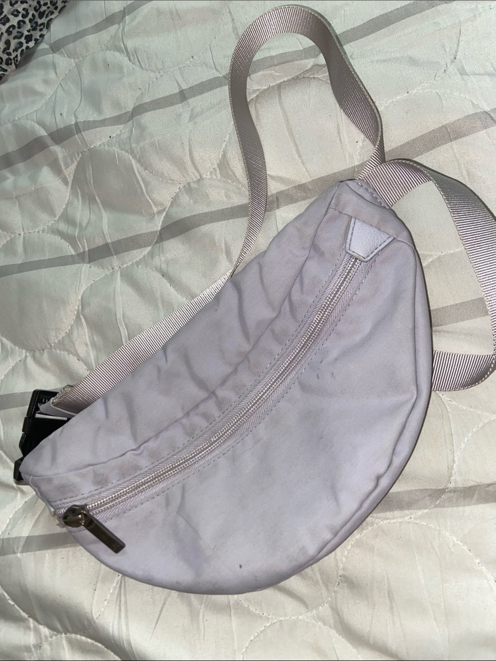 LAVENDER WAIST FANNY PACK BELT BAG